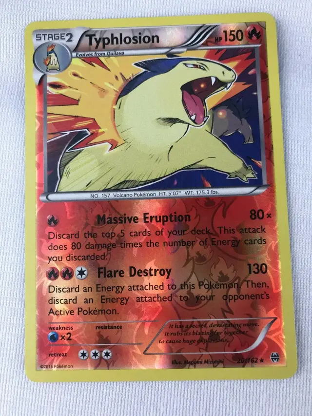 Typhlosion [Reverse Holo] - Pokemon BREAKthrough #20