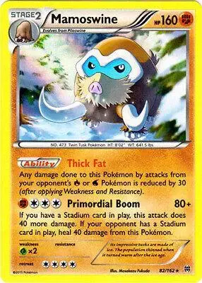 Mamoswine [Holo] - Pokemon BREAKthrough #82