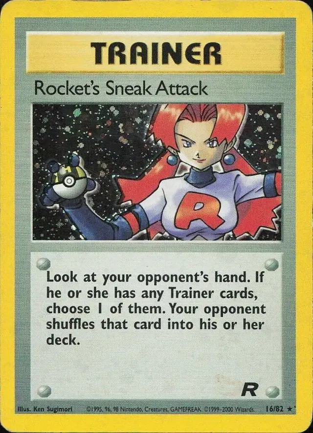 Rocket's Sneak Attack #72 - Pokemon Team Rocket