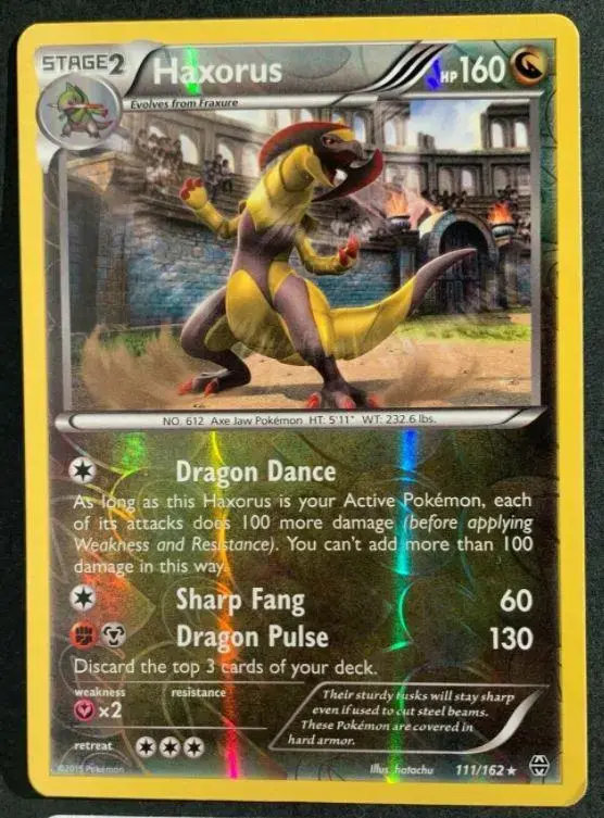 Haxorus [Reverse Holo]
