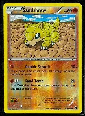 Sandshrew [Reverse Holo] - Pokemon BREAKthrough #75