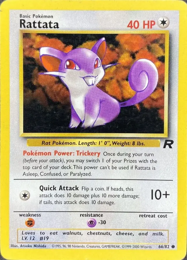 Rattata - Pokemon Team Rocket #66