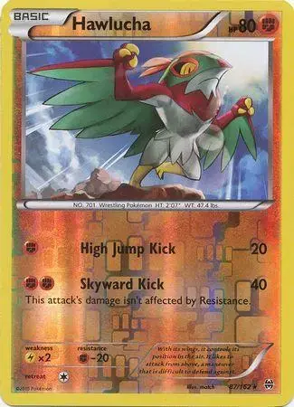 Hawlucha [Reverse Holo] - Pokemon BREAKthrough #87