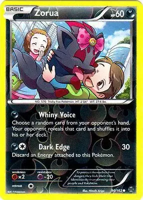 Zorua [Reverse Holo] - Pokemon BREAKthrough #90