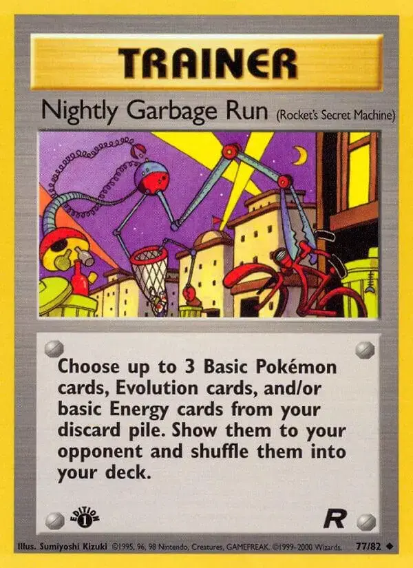 Nightly Garbage Run [1st Edition] - Pokemon Team Rocket #77