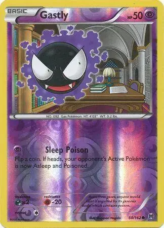 Gastly [Reverse Holo] - Pokemon BREAKthrough #58