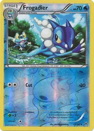 Frogadier [Reverse Holo] - Pokemon BREAKthrough #47