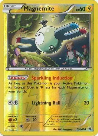 Magnemite [Reverse Holo] - Pokemon BREAKthrough #51