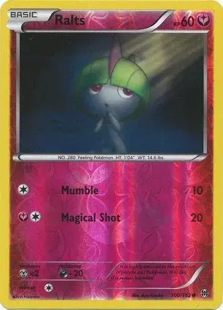 Ralts [Reverse Holo] - Pokemon BREAKthrough #100
