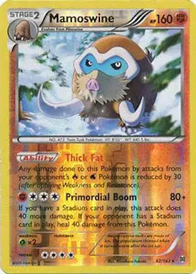 Mamoswine [Reverse Holo] - Pokemon BREAKthrough #82