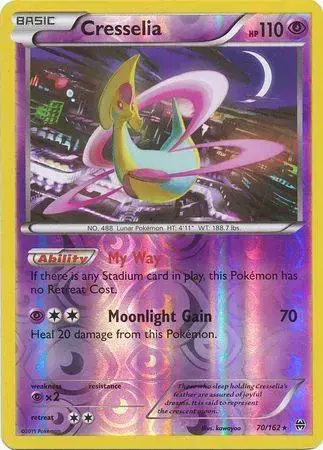 Cresselia [Reverse Holo] - Pokemon BREAKthrough #70