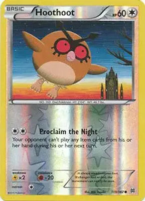 Hoothoot [Reverse Holo]
