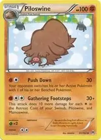 Piloswine - Pokemon BREAKthrough #81