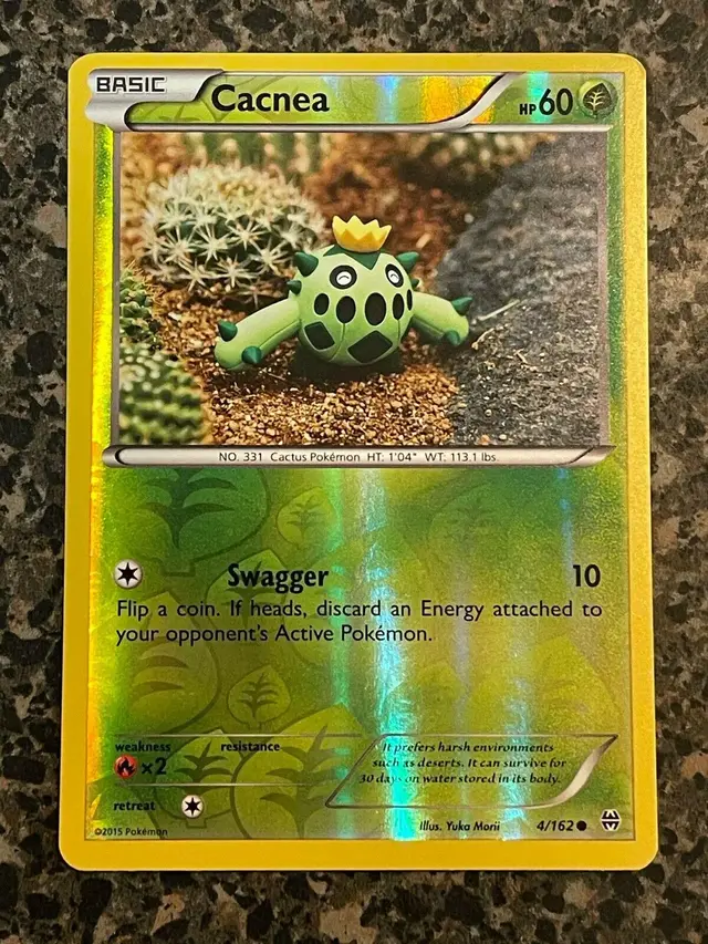 Cacnea [Reverse Holo] - Pokemon BREAKthrough #4