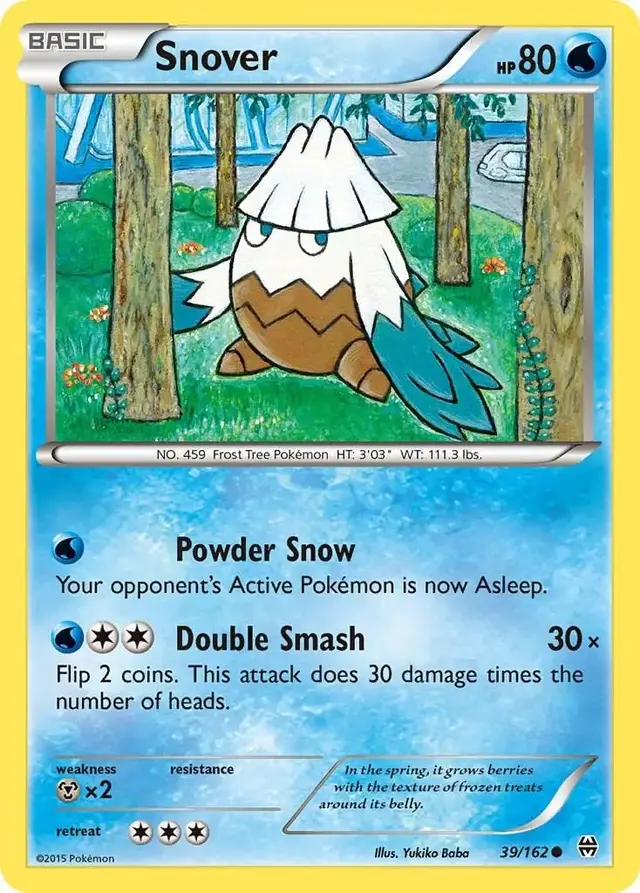 Snover - Pokemon BREAKthrough #39