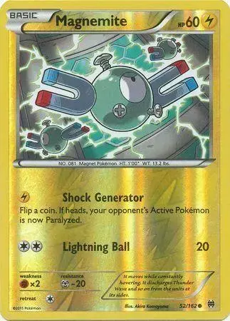 Magnemite [Reverse Holo] - Pokemon BREAKthrough #52
