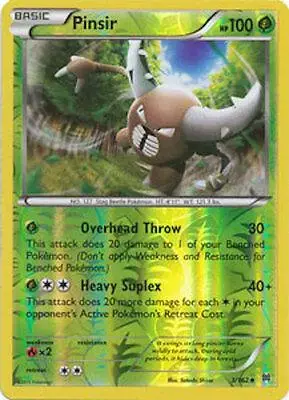 Pinsir [Reverse Holo] - Pokemon BREAKthrough #3
