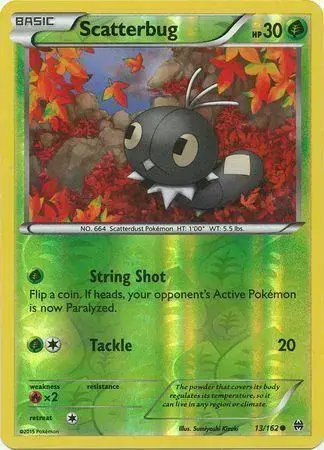 Scatterbug [Reverse Holo] - Pokemon BREAKthrough #13