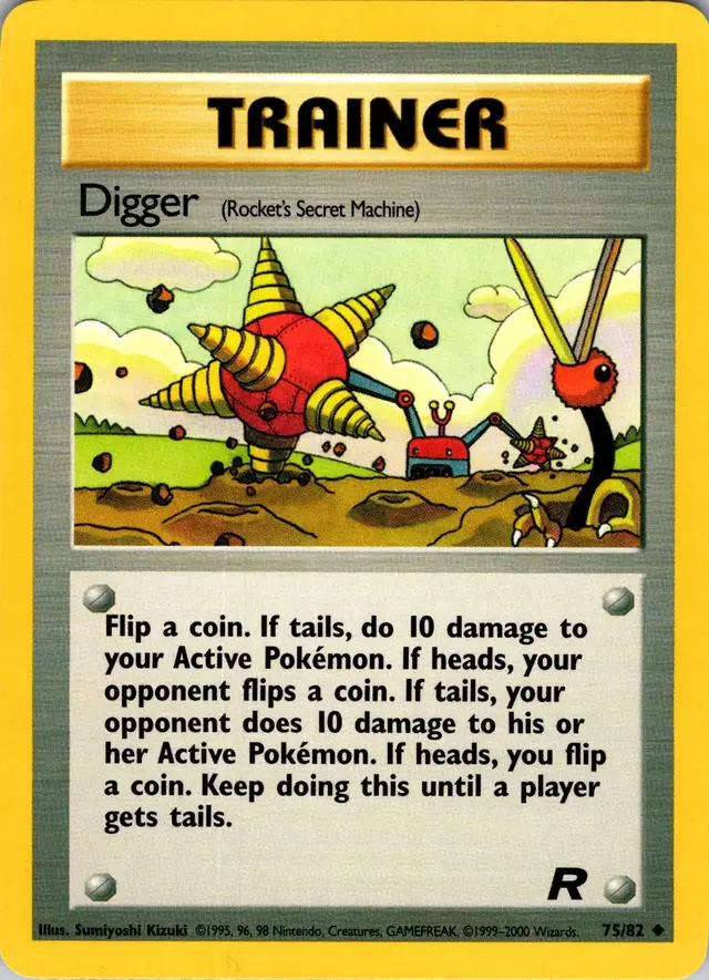 Digger #75 - Pokemon Team Rocket