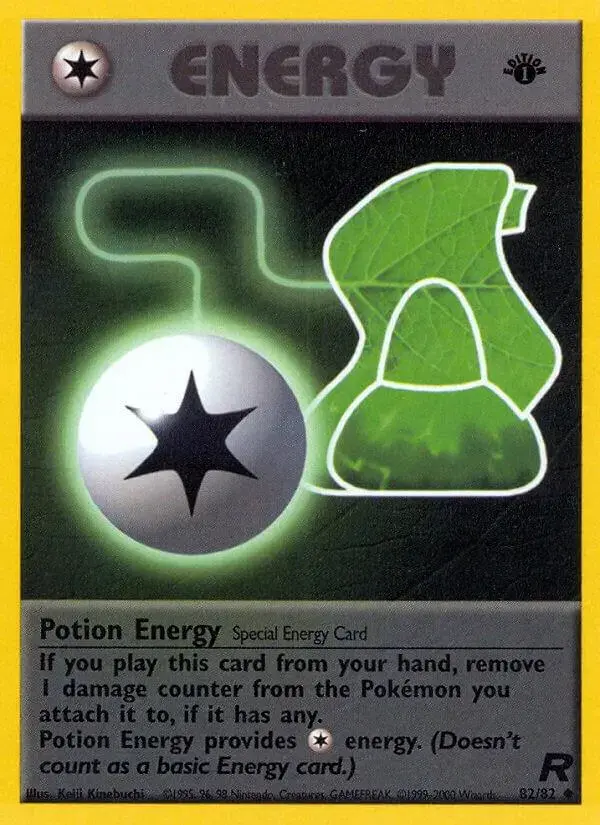 Potion Energy [1st Edition] - Pokemon Team Rocket #82