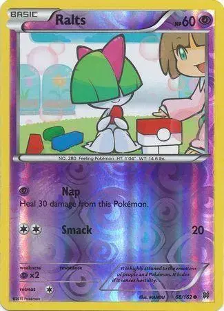 Ralts [Reverse Holo] - Pokemon BREAKthrough #68