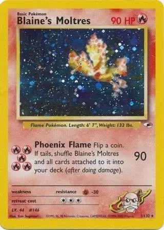 Blaine's Moltres - Pokemon Gym Heroes #1