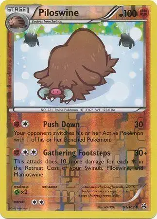 Piloswine [Reverse Holo]