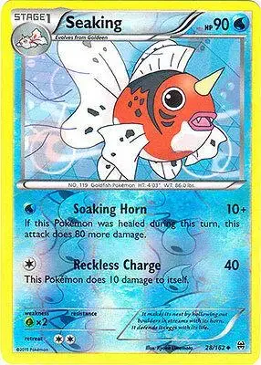 Seaking [Reverse Holo] - Pokemon BREAKthrough #28