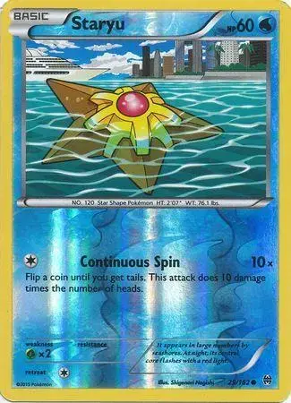Staryu [Reverse Holo] - Pokemon BREAKthrough #29