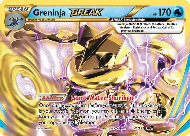 Greninja BREAK - Pokemon BREAKpoint #41