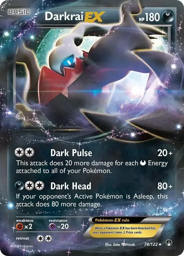 Darkrai EX - Pokemon BREAKpoint #74