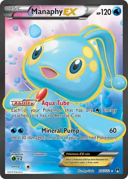 Manaphy EX 116 - Pokemon BREAKpoint