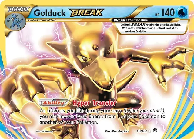 Golduck BREAK - Pokemon BREAKpoint #18