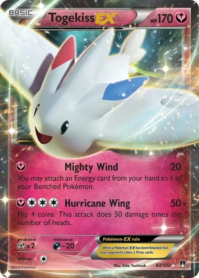 Togekiss EX - Pokemon BREAKpoint #83