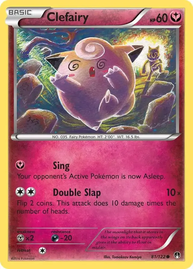 Clefairy - Pokemon BREAKpoint #81