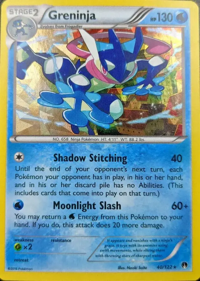 Greninja [Cracked Ice Holo]