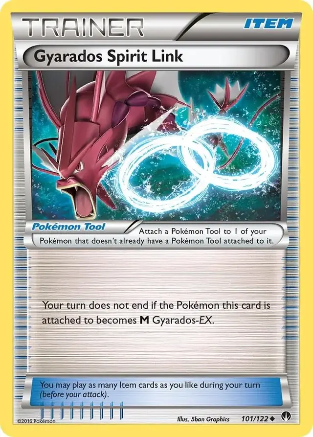 Gyarados Spirit Link - Pokemon BREAKpoint #101