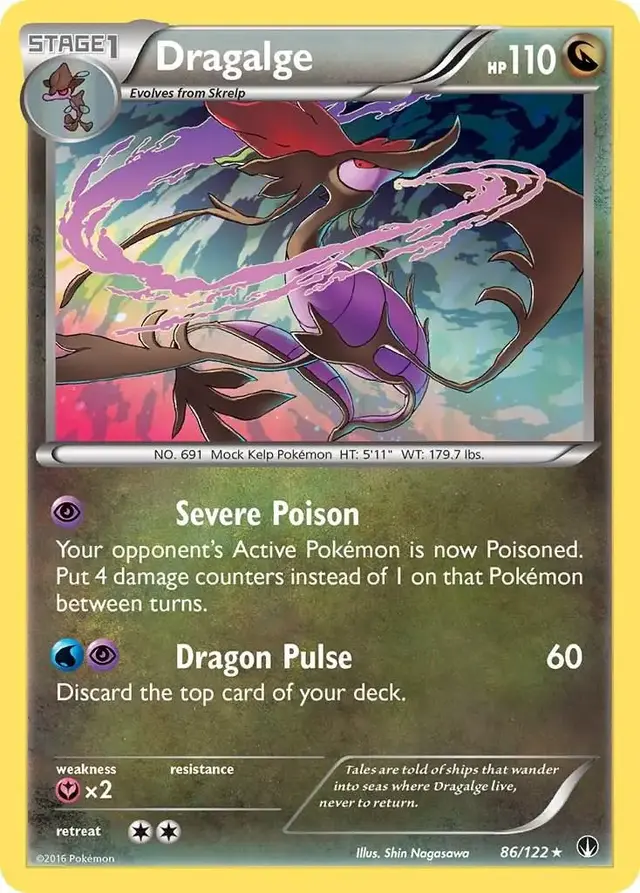Dragalge - Pokemon BREAKpoint #86