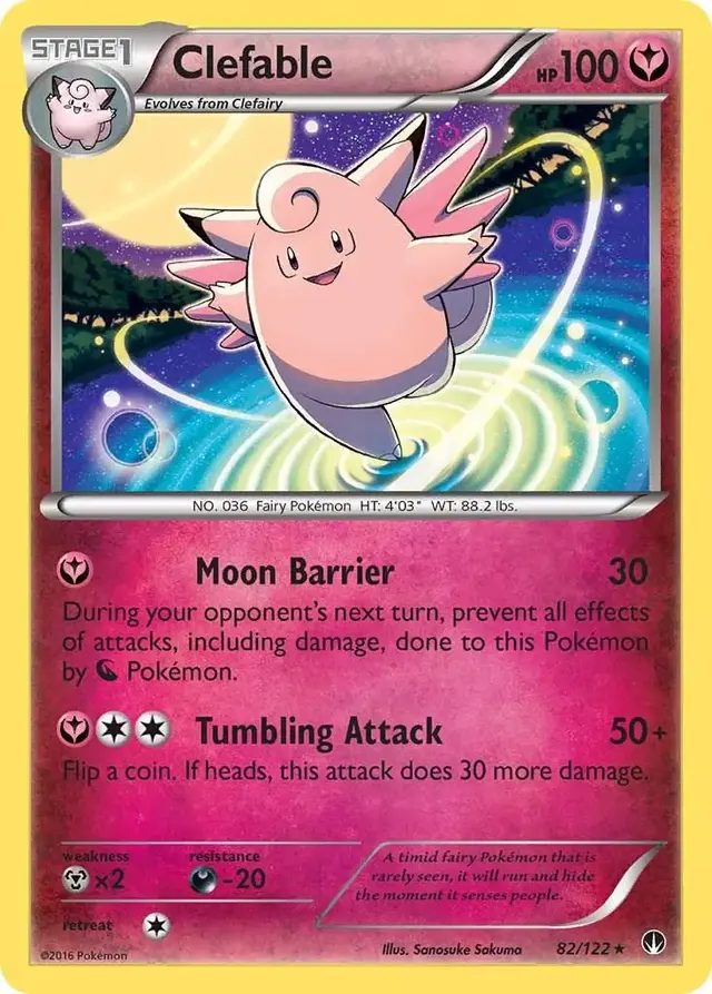 Clefable - Pokemon BREAKpoint #82