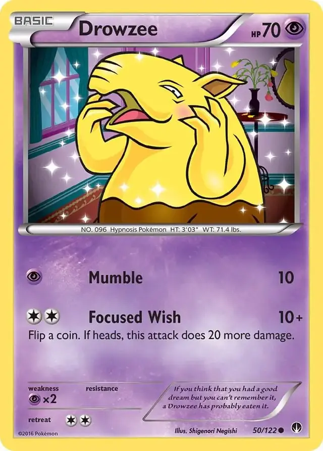 Drowzee - Pokemon BREAKpoint #50
