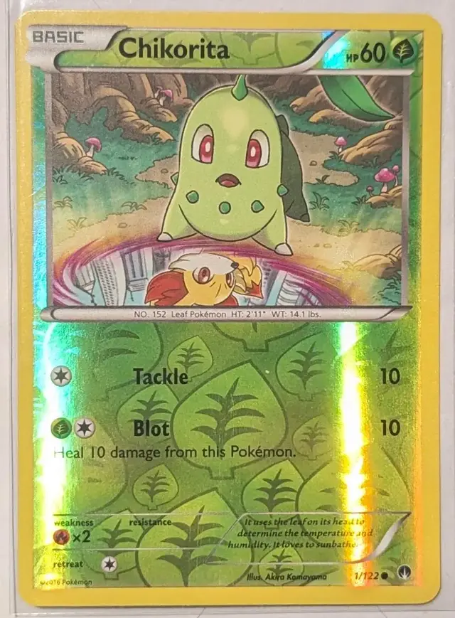 Chikorita [Reverse Holo] - Pokemon BREAKpoint #1