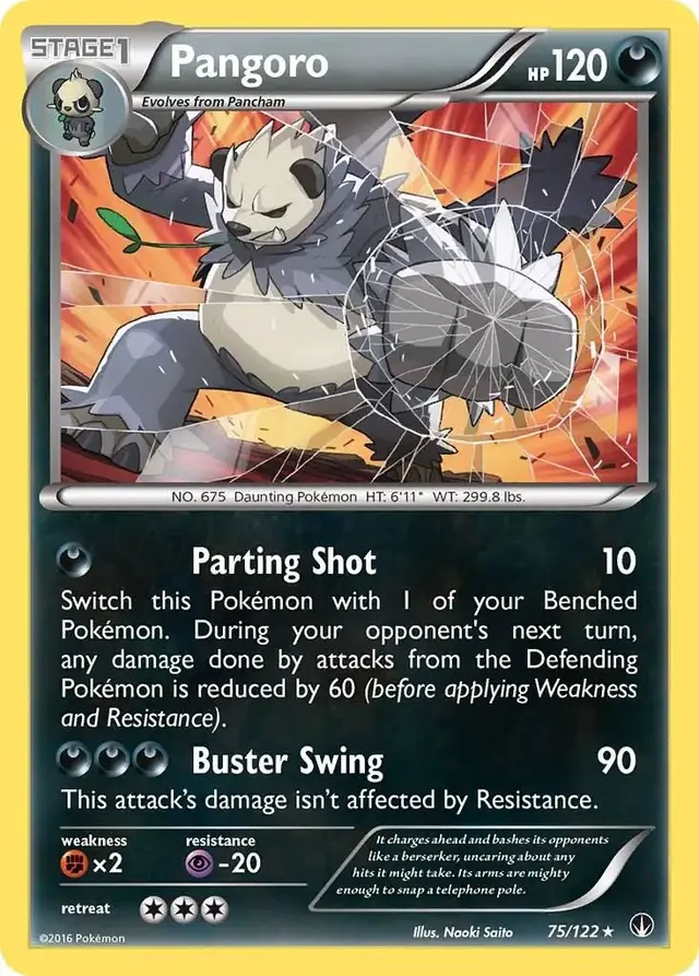 Pangoro - Pokemon BREAKpoint #75