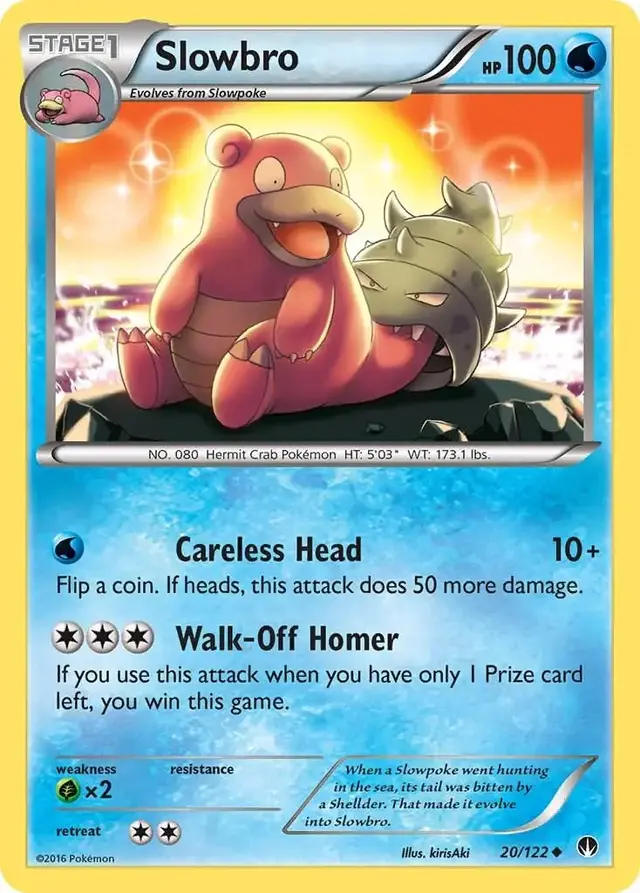 Slowbro - Pokemon BREAKpoint #20