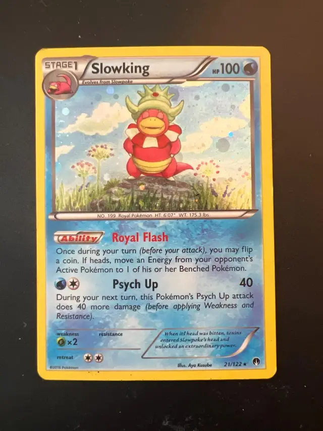 Slowking [Cosmos Holo] - Pokemon BREAKpoint #21
