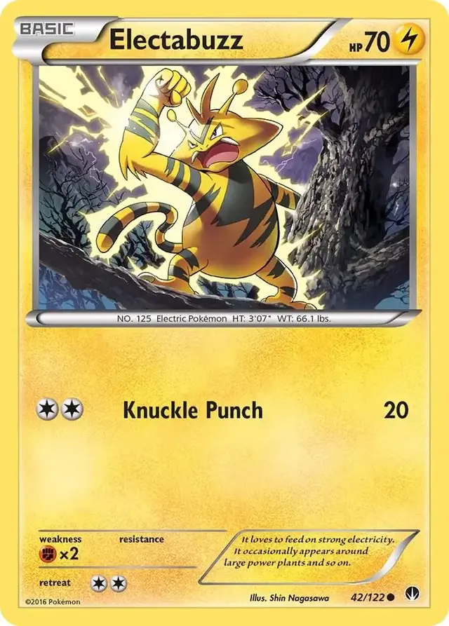 Electabuzz - Pokemon BREAKpoint #42