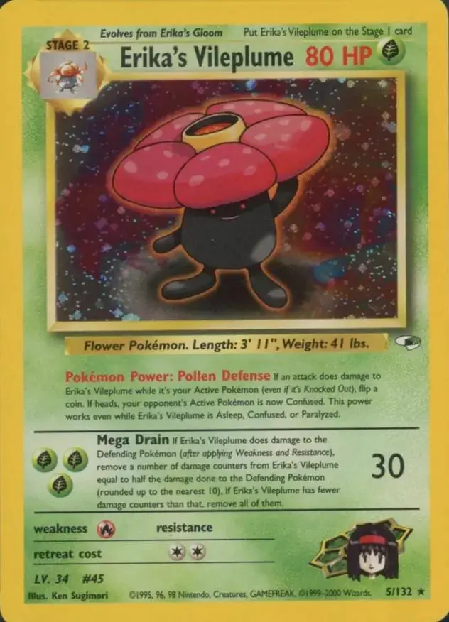 Erika's Vileplume - Pokemon Gym Heroes #5