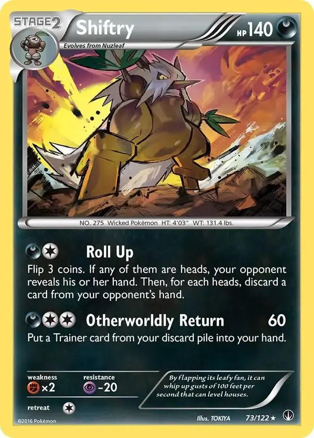 Shiftry - Pokemon BREAKpoint #73