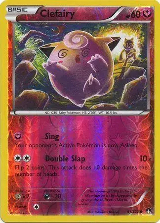 Clefairy [Reverse Holo] - Pokemon BREAKpoint #81