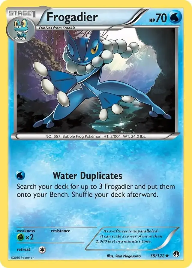 Frogadier - Pokemon BREAKpoint #39