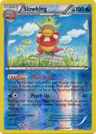 Slowking [Reverse Holo] - Pokemon BREAKpoint #21